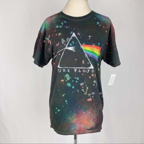 Rainbow Rad Pink Floyd Splatter Graphic Tee - Picture 6 of 8
